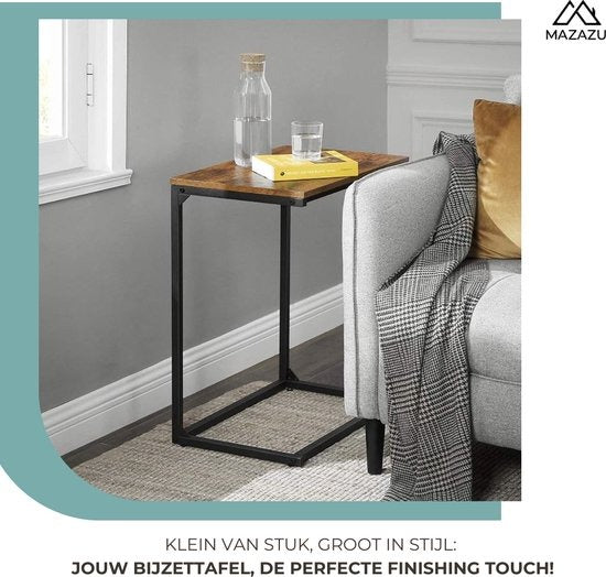 Industriële bijzettafel Ava