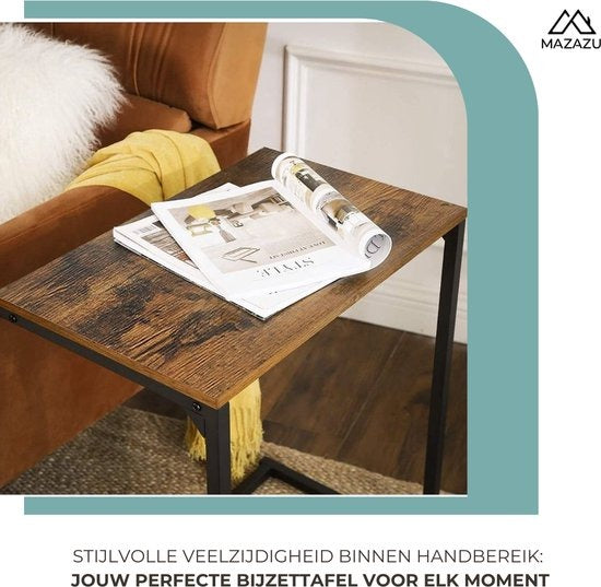 Industriële bijzettafel Ava