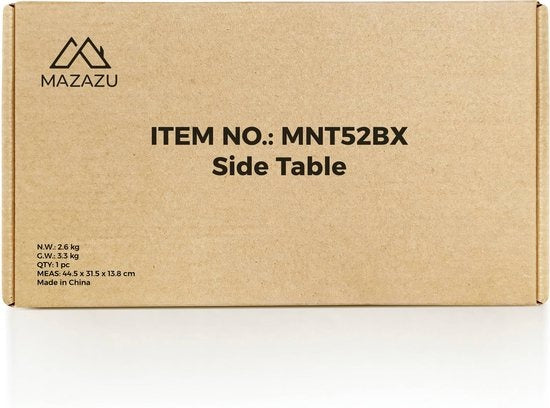 Industriële bijzettafel Ava
