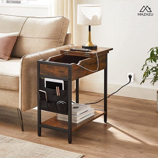 Industriële bijzettafel Ivo