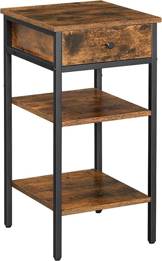 Industriële bijzettafel Henry