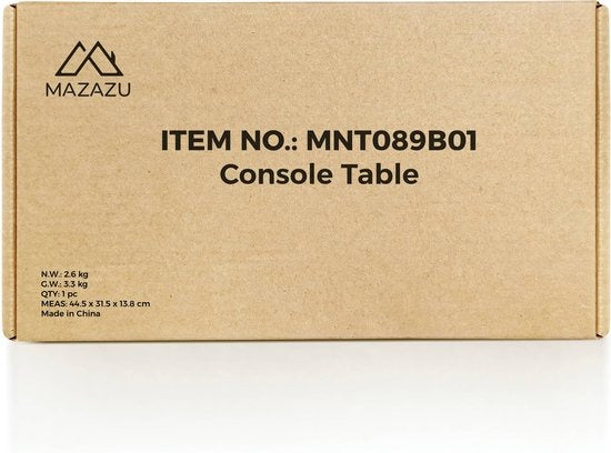 Industriële bijzettafel Vincent