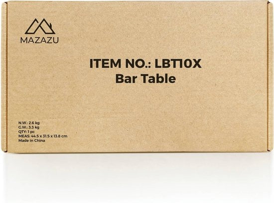 Industriële bartafel Naömi