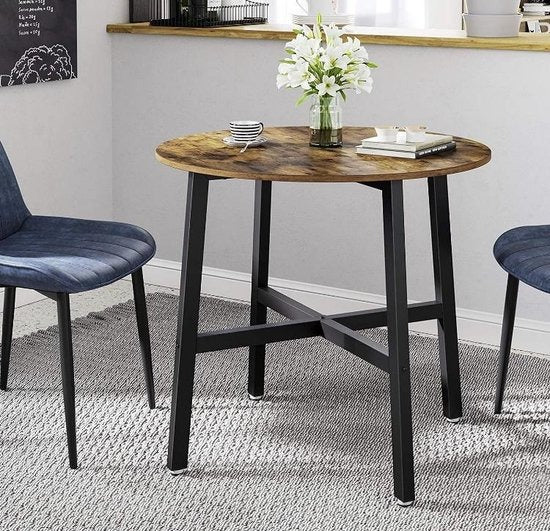 MAZAZU Industrieel Ronde salontafel Jette