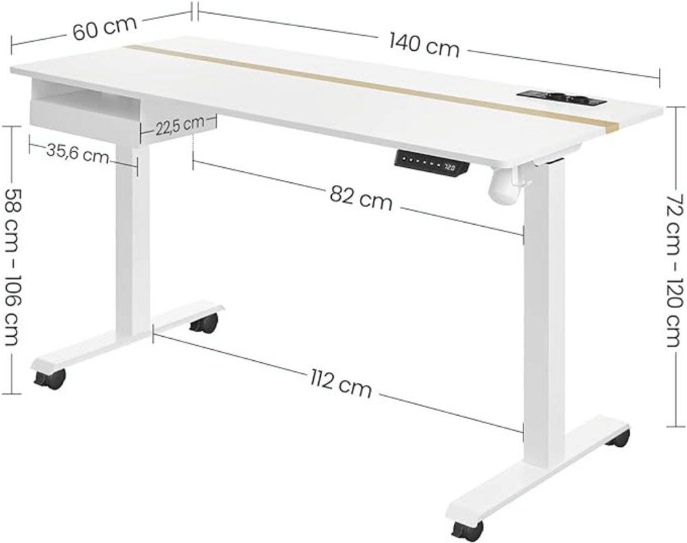 Elektrisch Bureau Charlotte