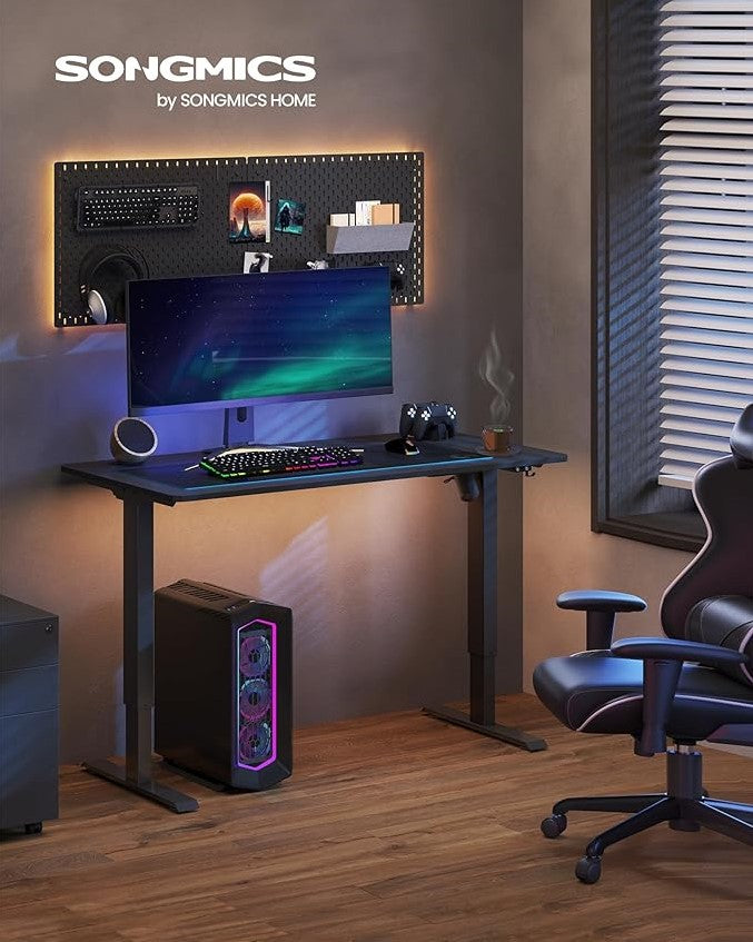 MAZAZU Elektrisch Bureau zwart Lithori