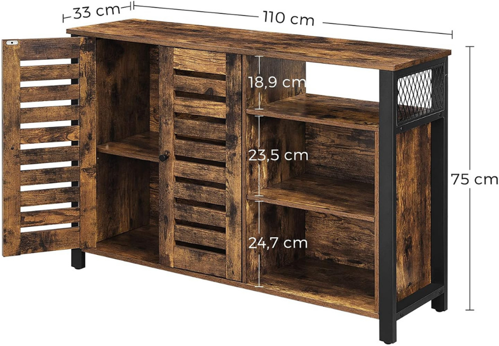 Industrieel dressoir Florien