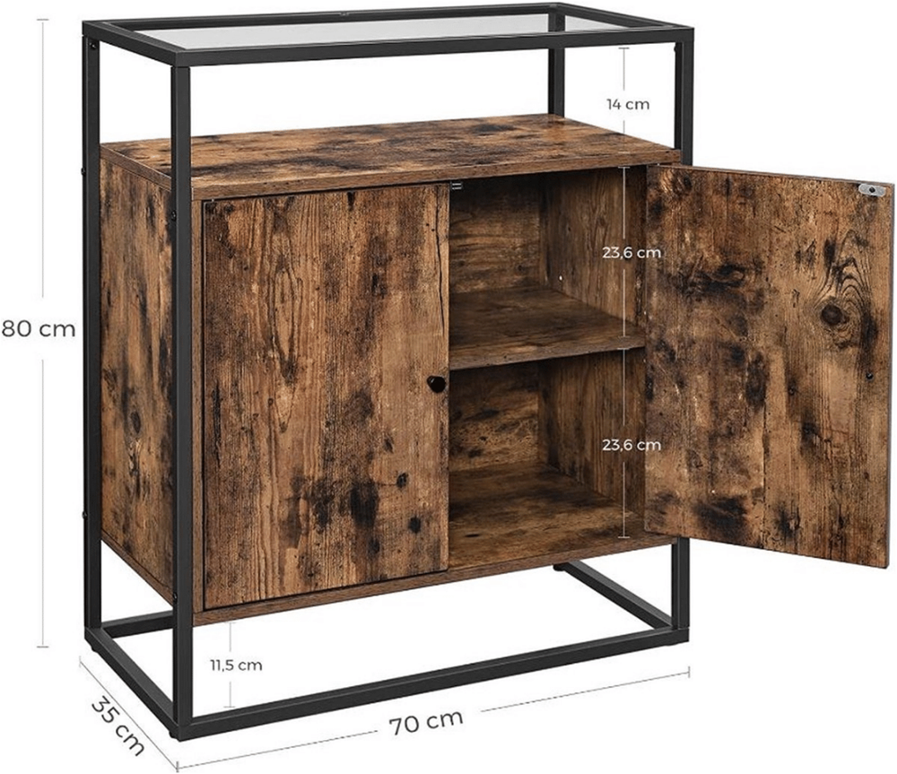 Industrieel dressoir Vivienne
