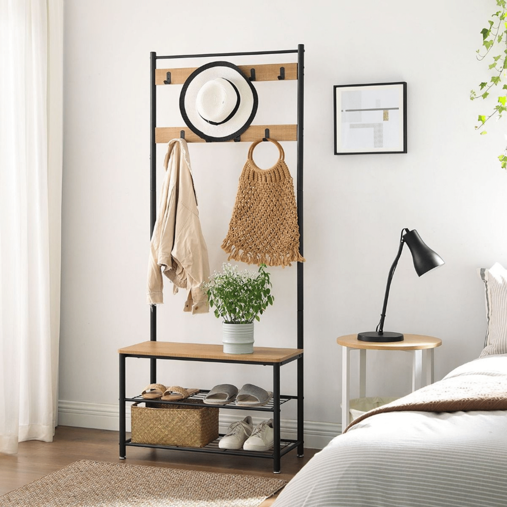 Industrieel garderoberek Elske