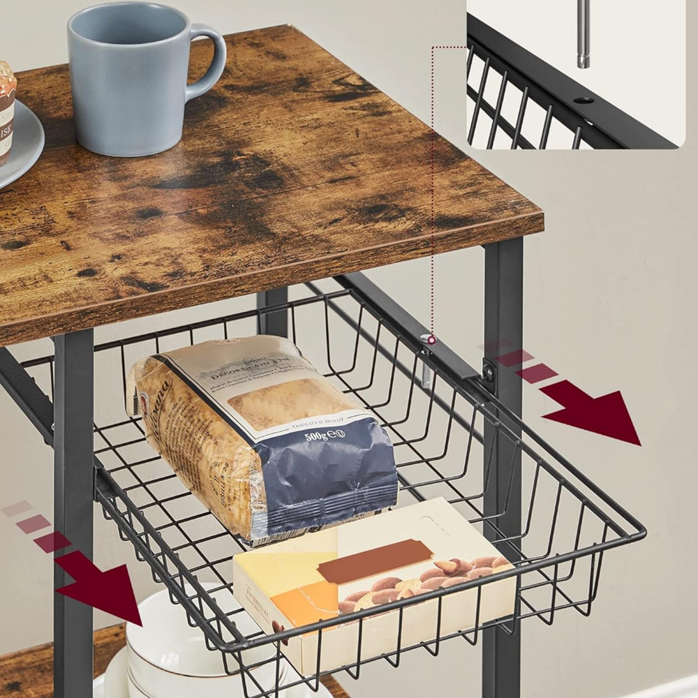 MAZAZU Industrieel keukenrek Urovan