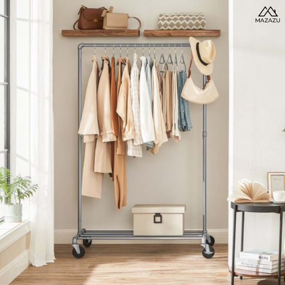 Industrieel kledingrek Boris