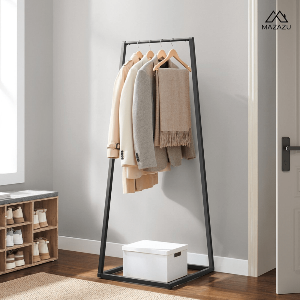 Kledingrek Bern compact, zwart