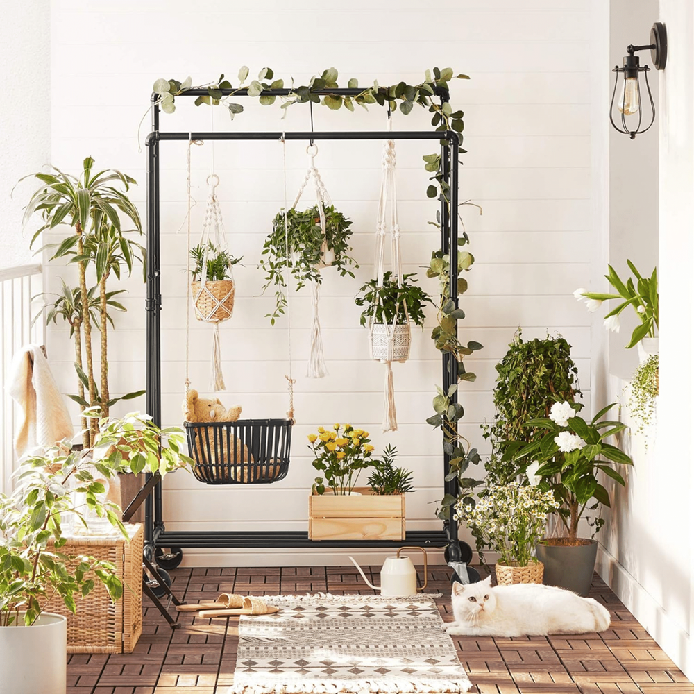 Industrieel kledingrek Tabitha