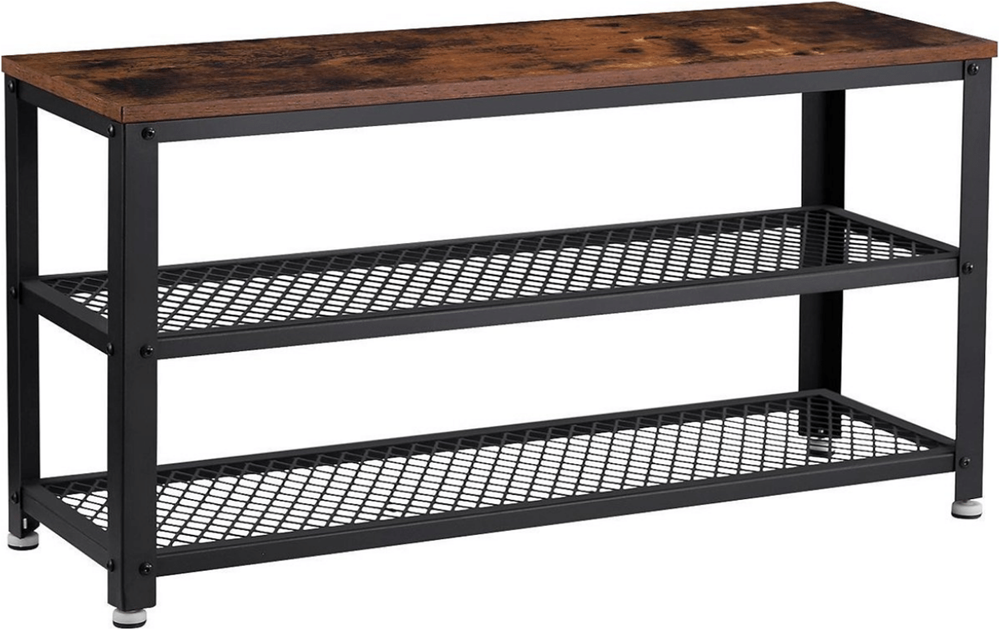 Industrieel schoenenrek Fleur