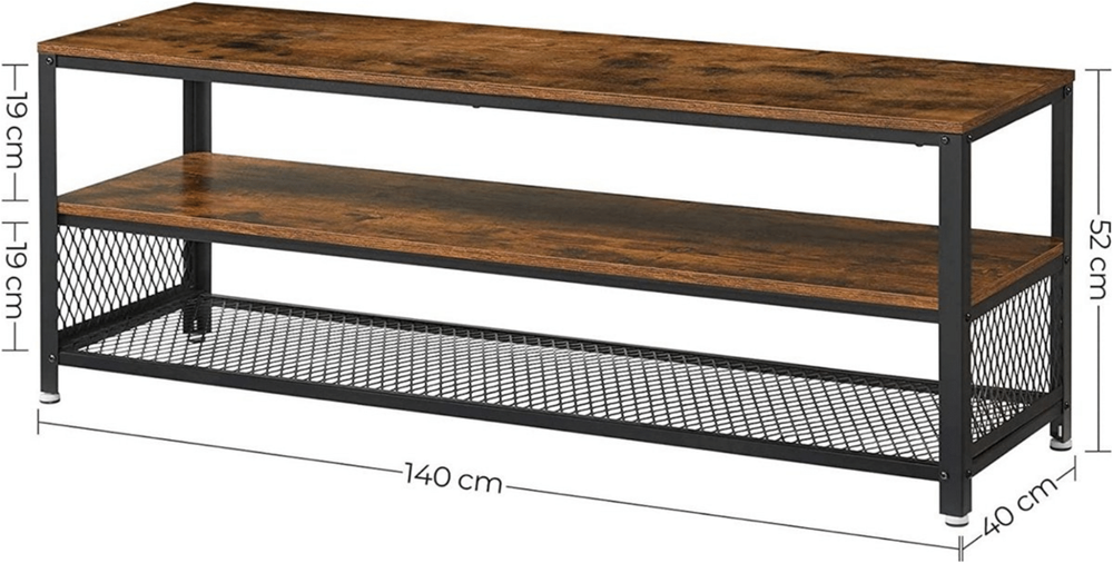 Industriële bijzettafel Demi