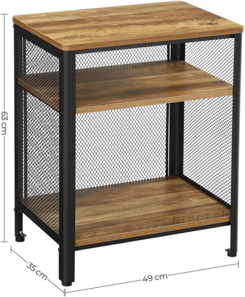 Industriële bijzettafel Josie