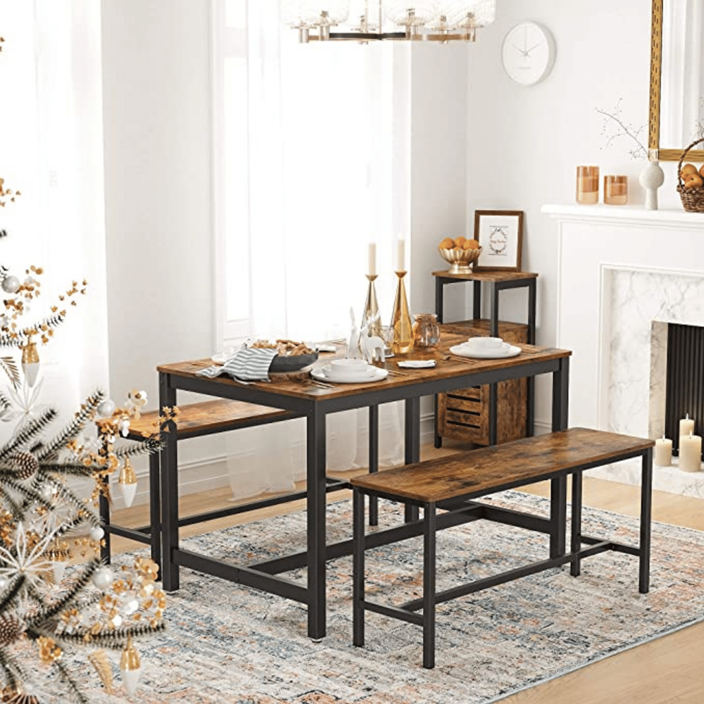 Industriële eettafel Flora