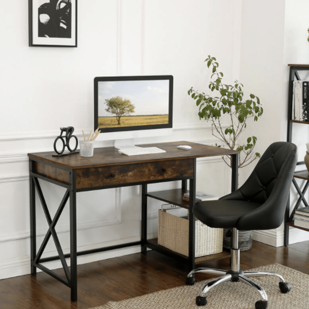 Industriële hoekbureau Justin