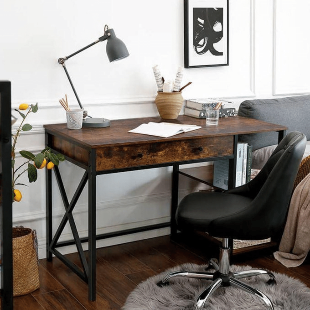 Industriële hoekbureau Justin