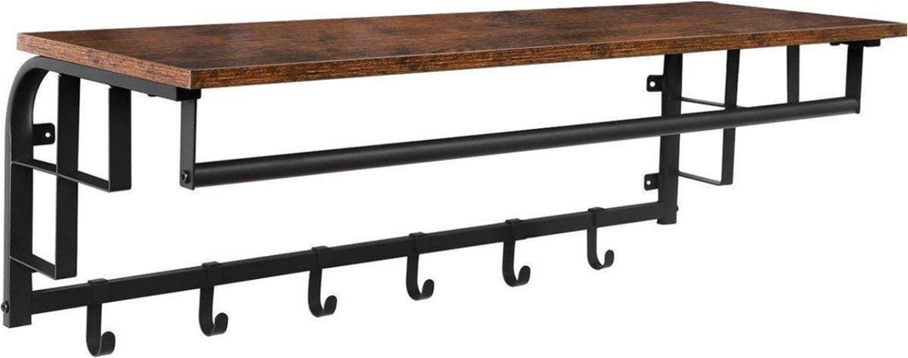 Industriële wandkapstok Kiki