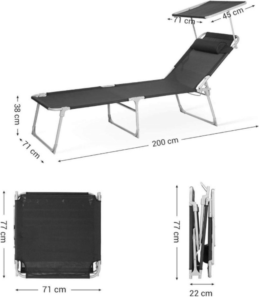 Ligstoel Alani