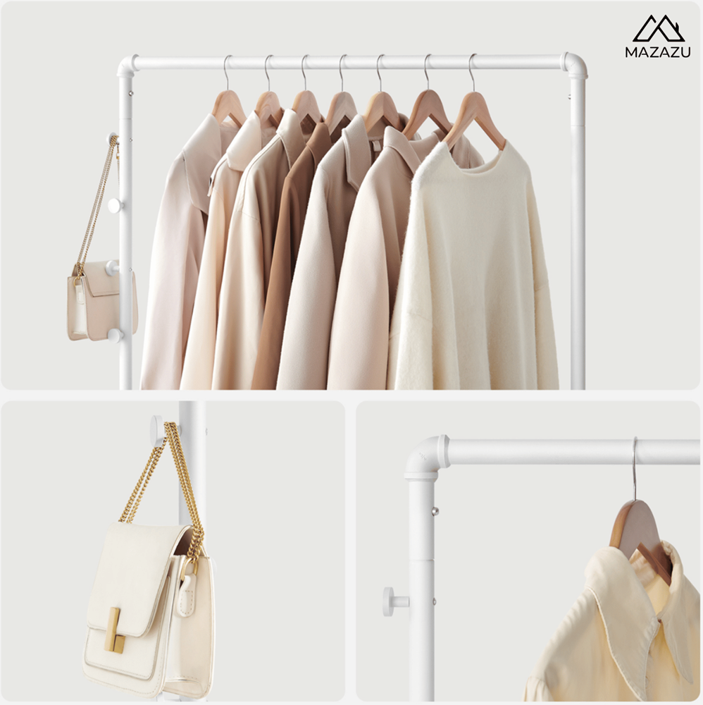 Industrieel kledingrek Richie