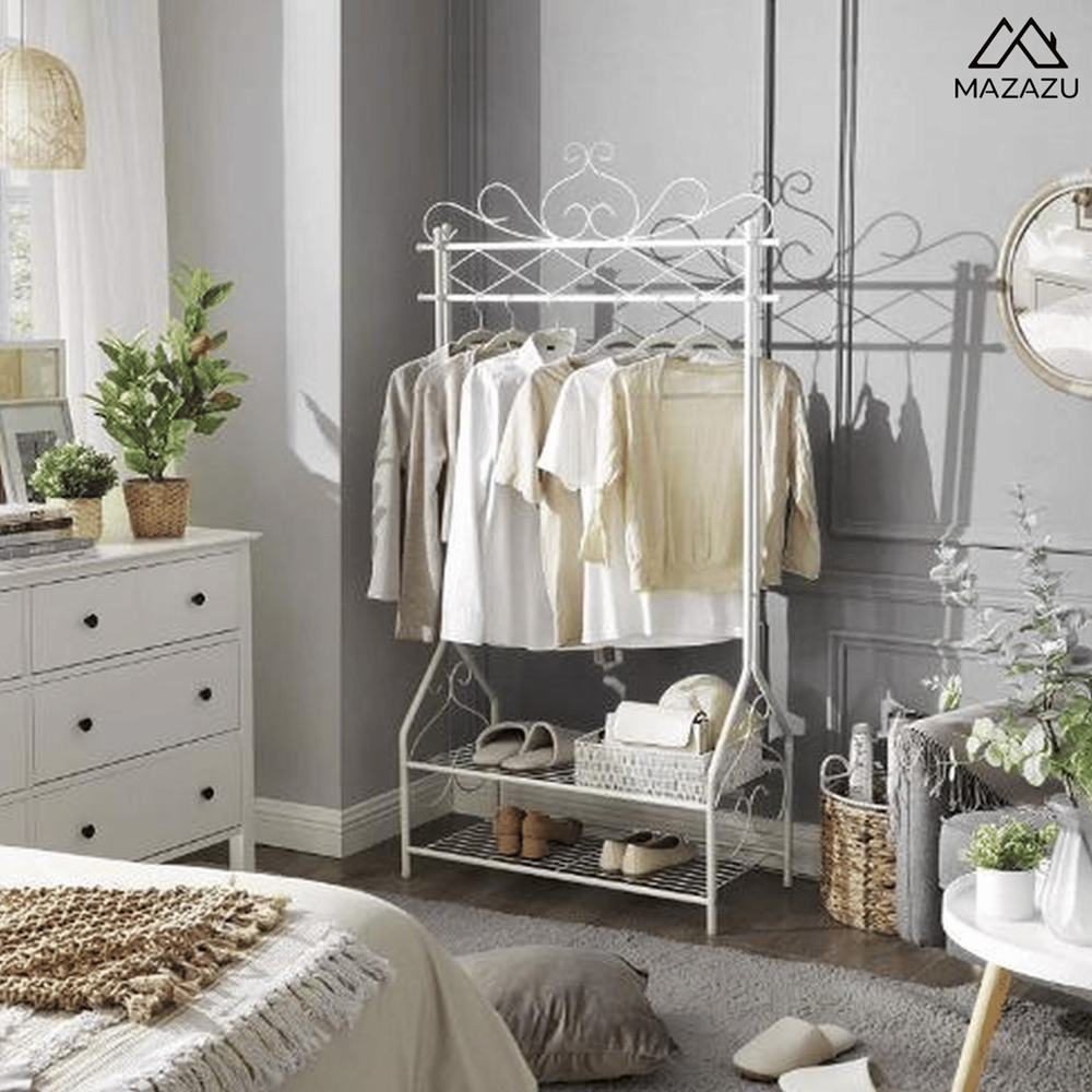 Industrieel kledingrek James