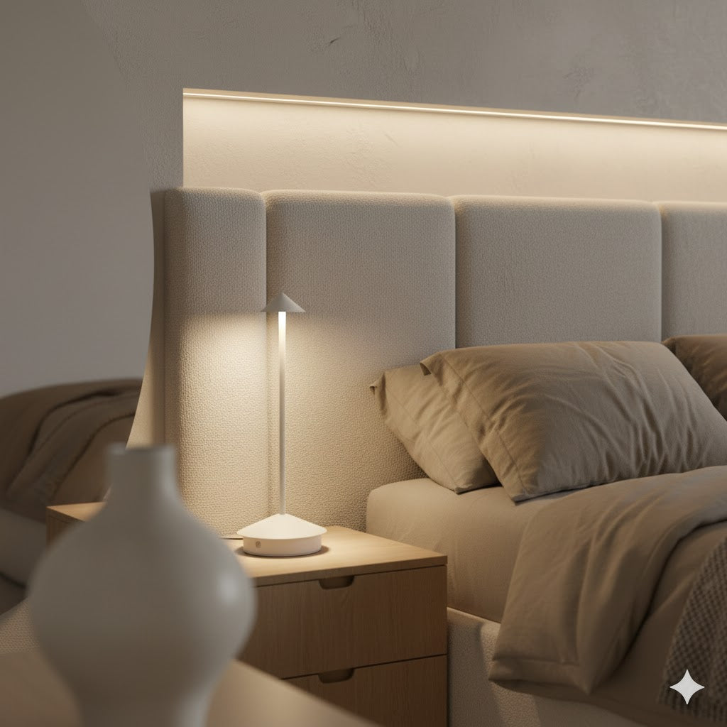 OMNIEXA Tafellamp Wit Glaudi