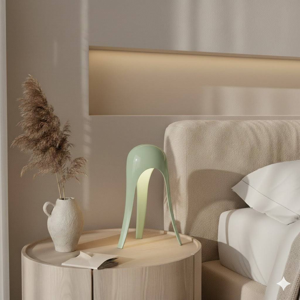 OMNIEXA Sage Groene Tafellamp Dayana