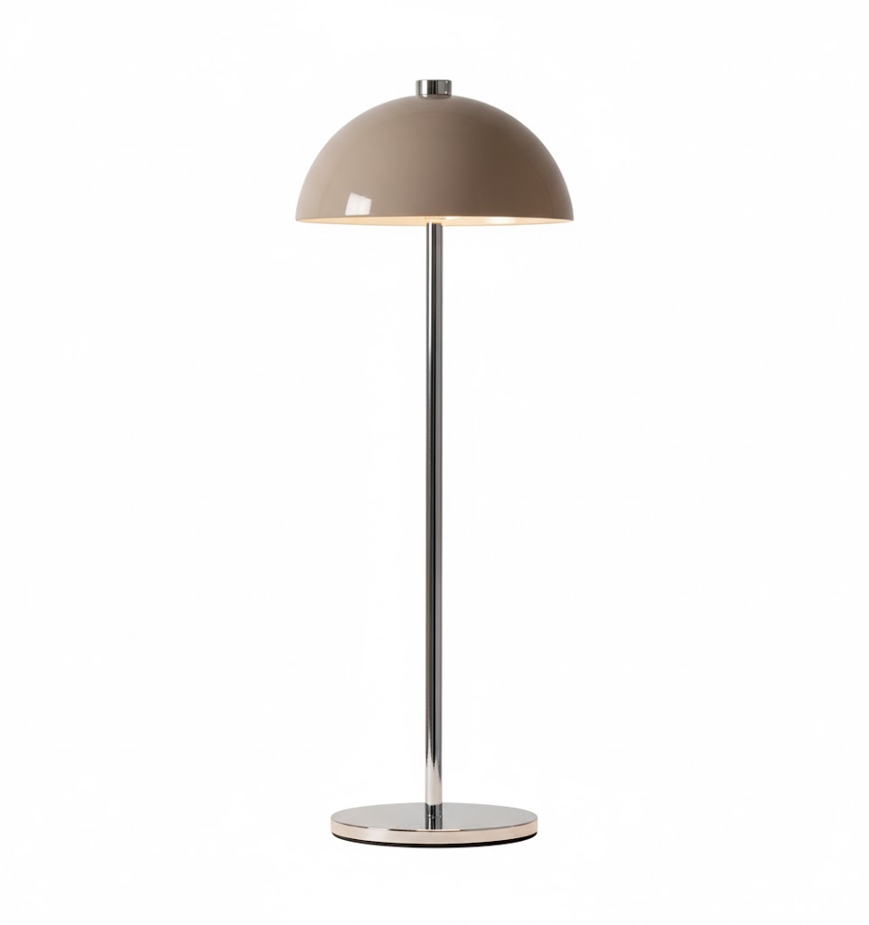 OMNIEXA Tafellamp Taupe Bruin Wilfredo – foto 2