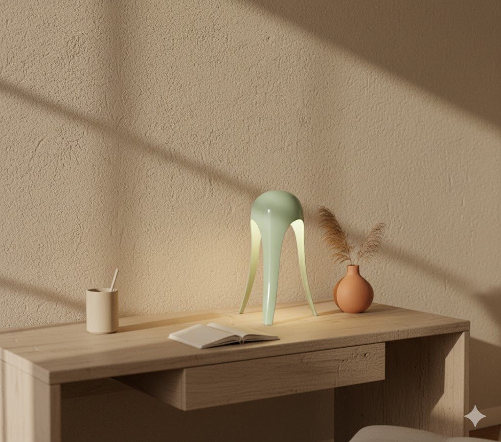 OMNIEXA Sage Groene Tafellamp Dayana