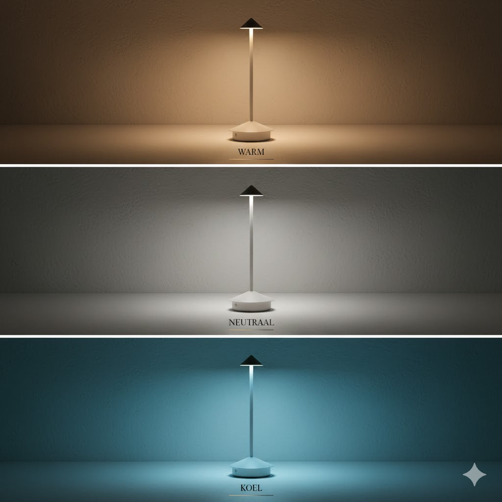 OMNIEXA Tafellamp Wit Glaudi