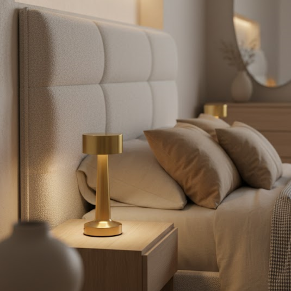 OMNIEXA Tafellamp Goud Lázaro