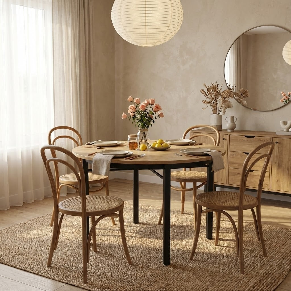 Tribesigns Keukentafel Rond Jesslyn