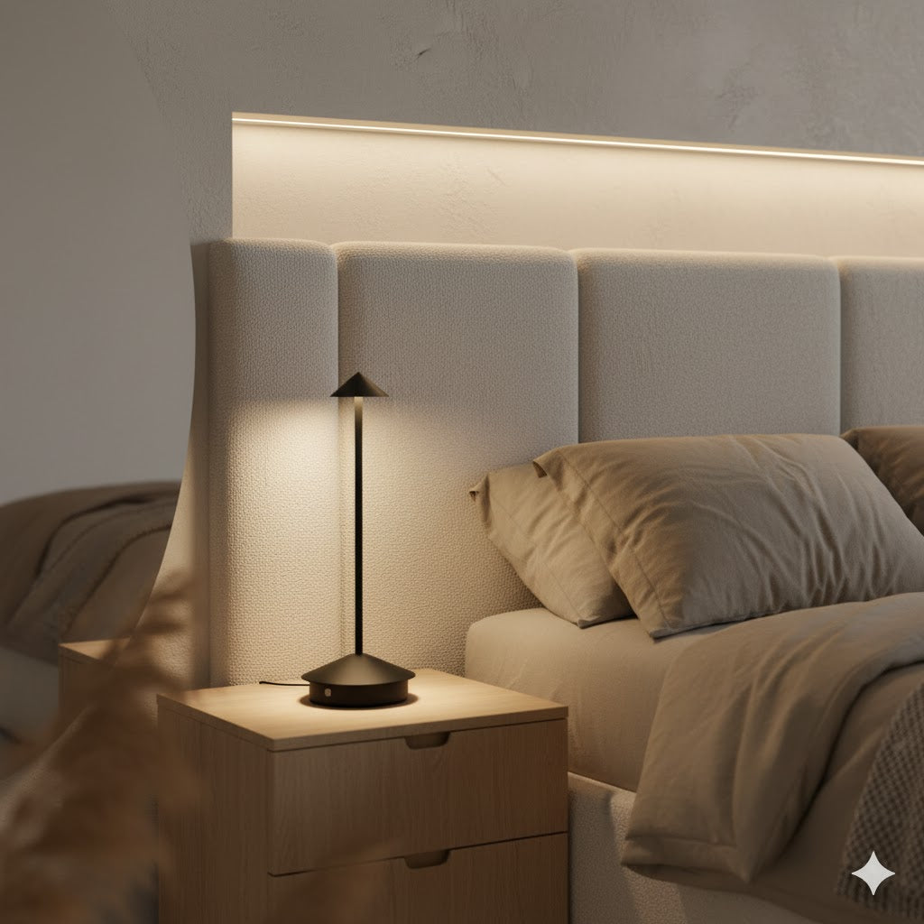 OMNIEXA Tafellamp Zwart Glaudi