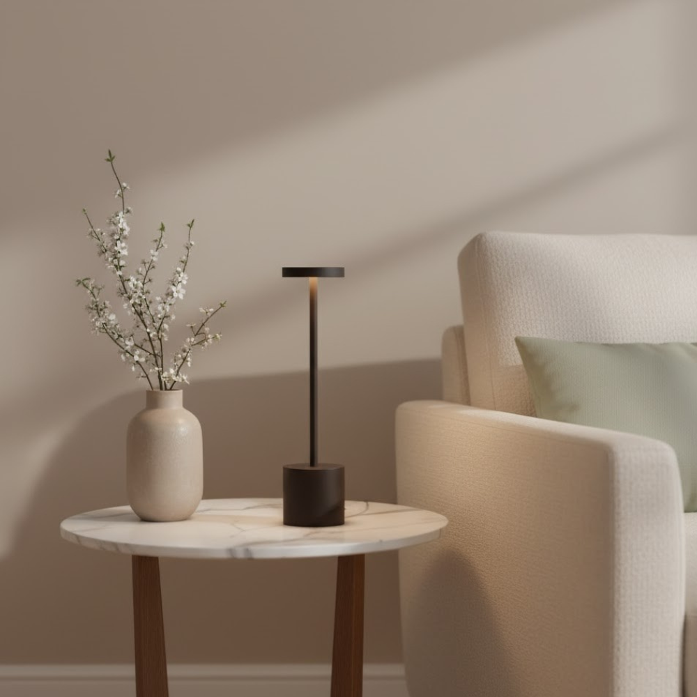 OMNIEXA Tafellamp Zwart Zenón