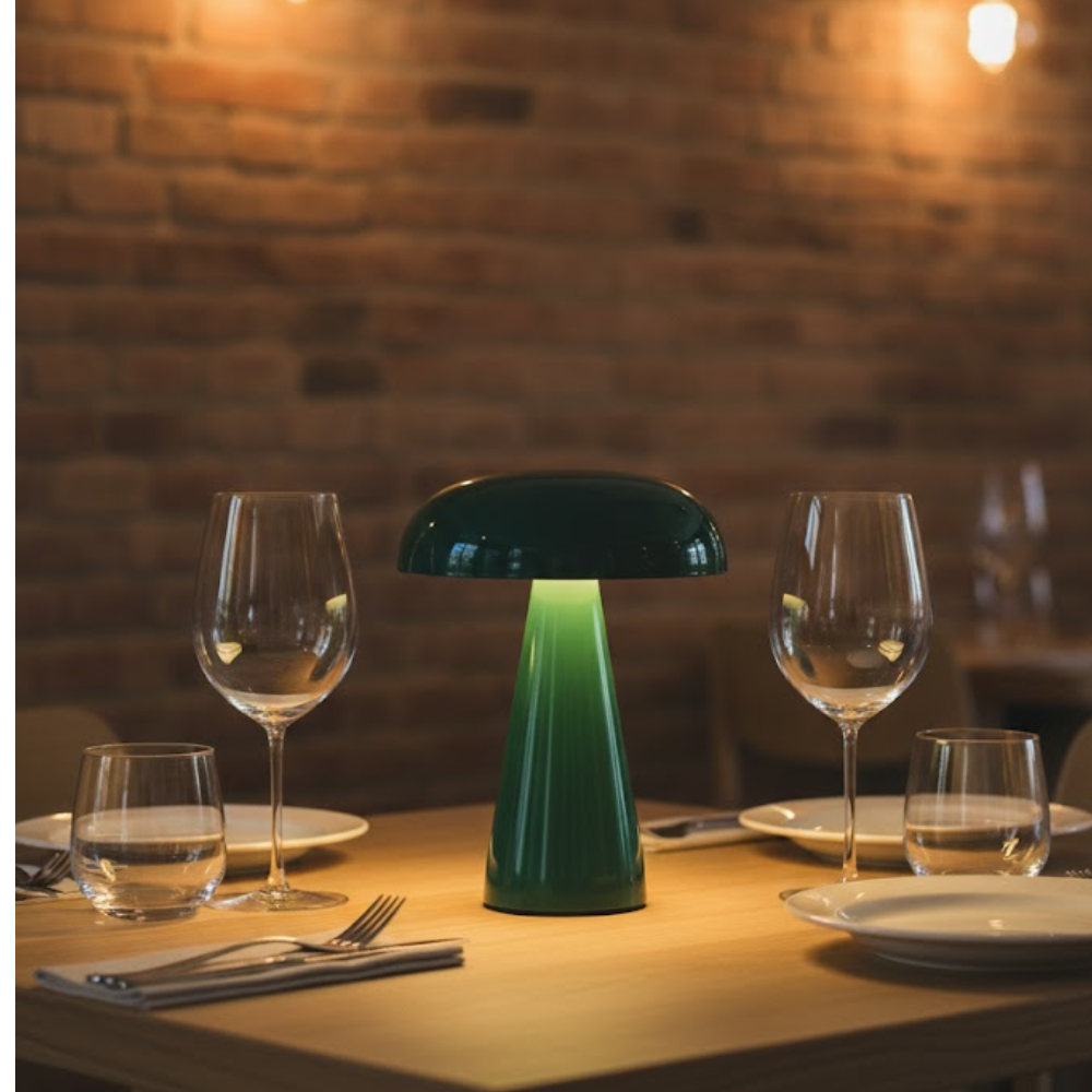 OMNIEXA Groene Tafellamp Alba