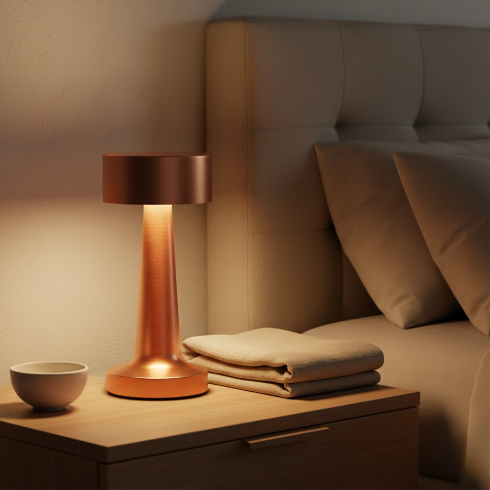 OMNIEXA Tafellamp Rose Goud Lázaro