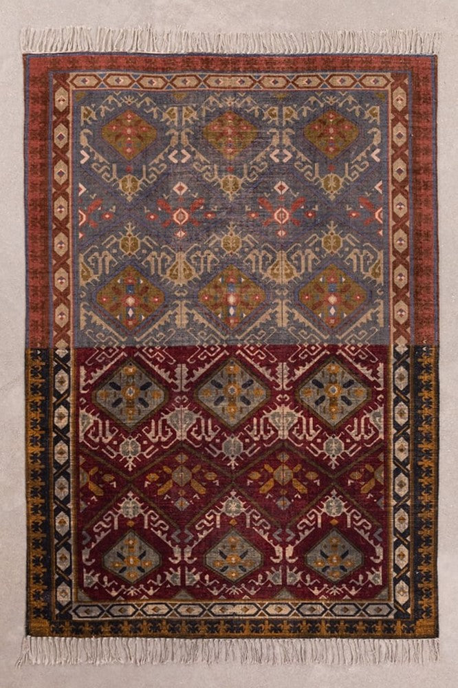 Vloerkleed Atacama katoen 180×124 cm