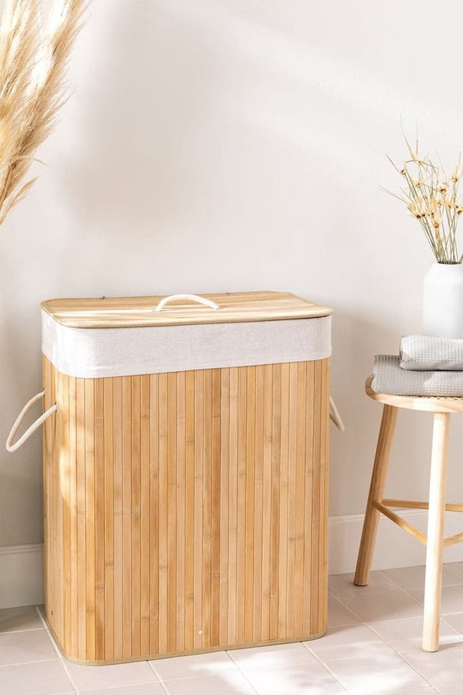Bamboe wasmand Paros
