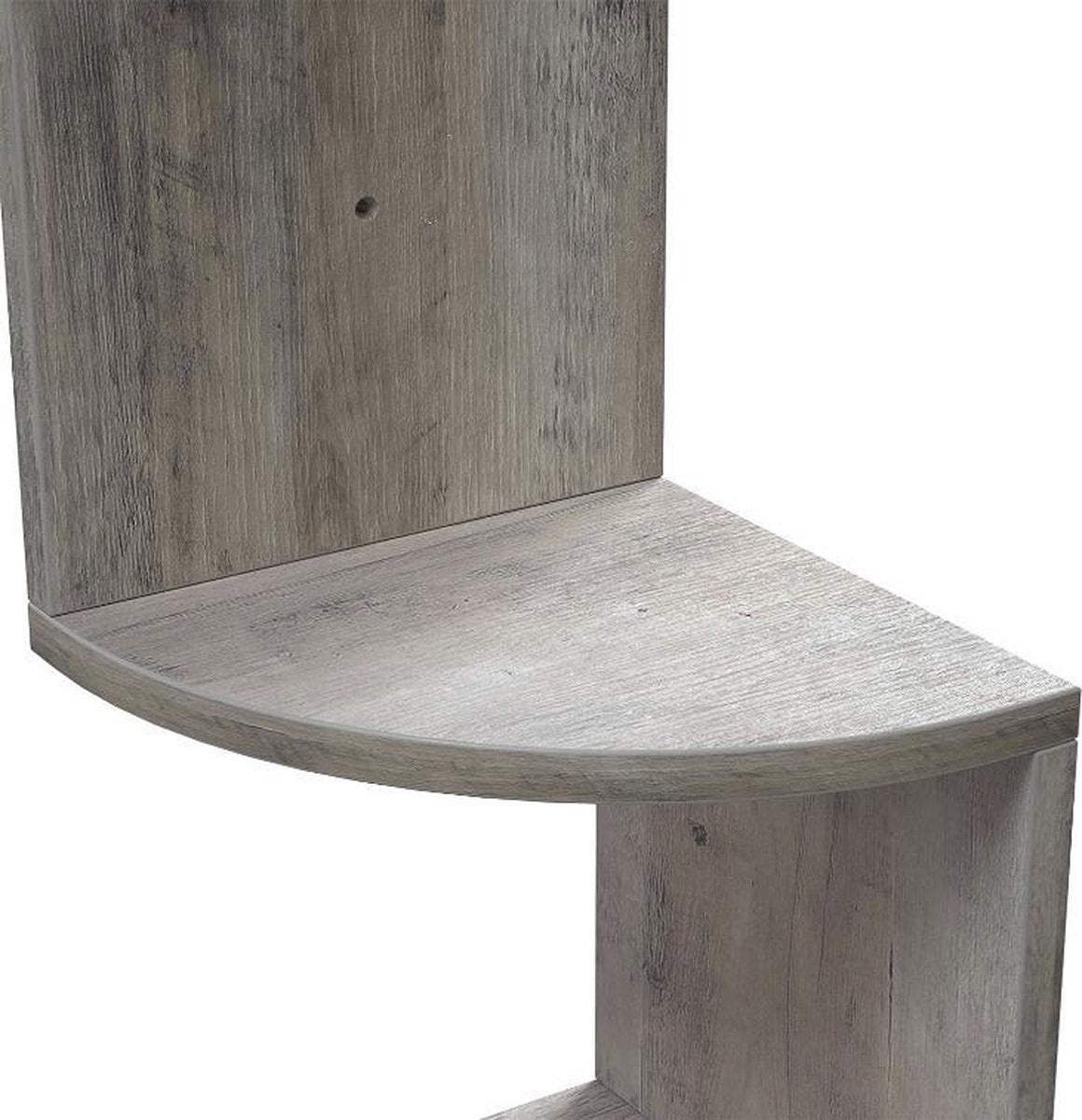 MAZAZU Hoekwandplank Grijs Artemis