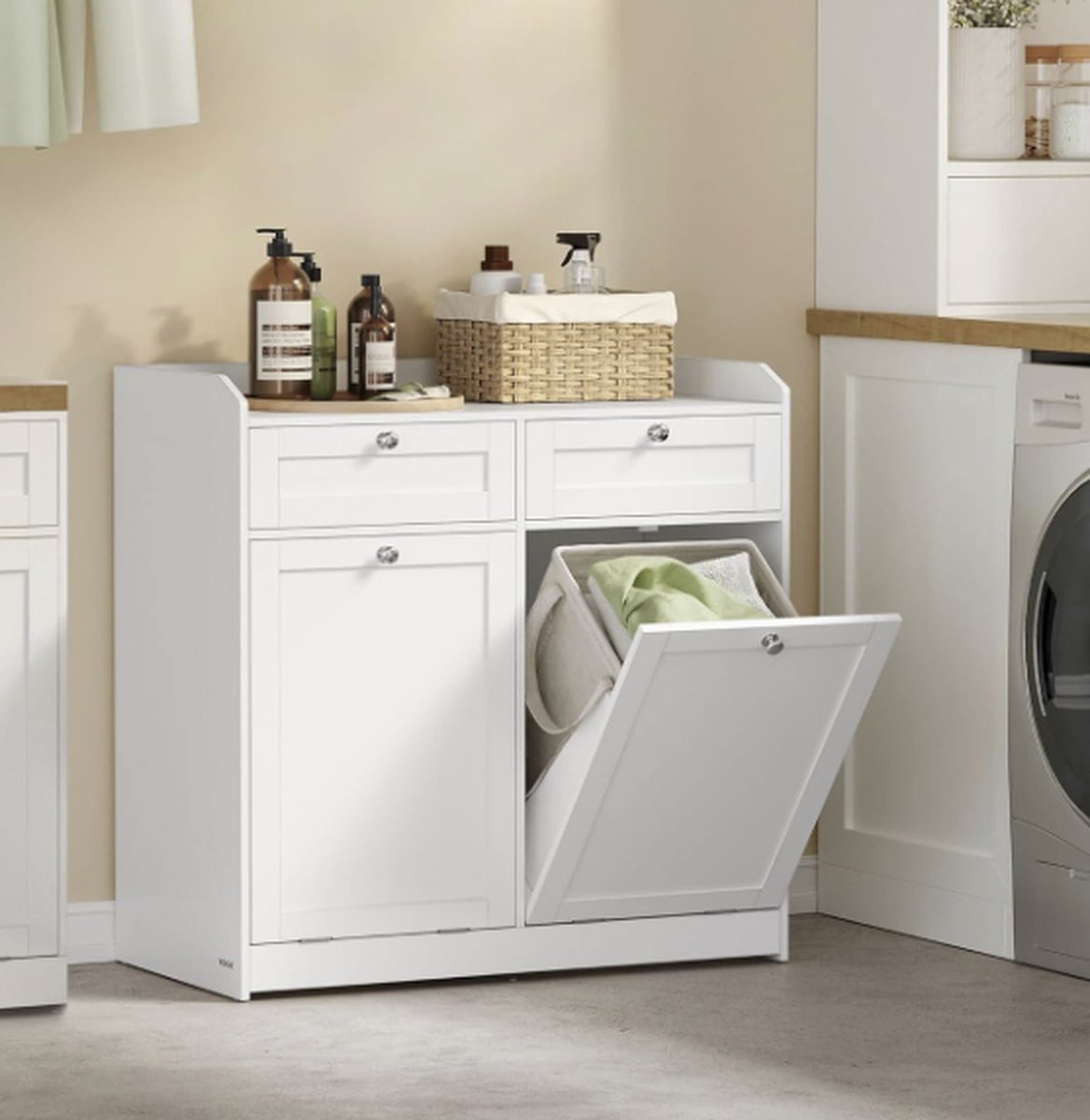 MAZAZU Badkamerkast Baltha - 30x60x110cm