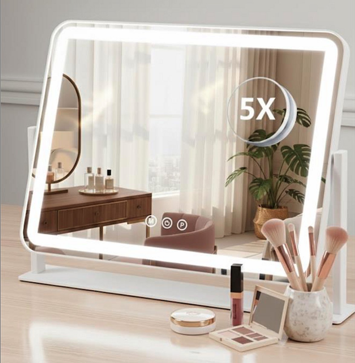 Hollywood spiegel Chantally 40×30 cm