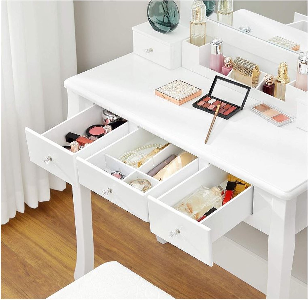 MAZAZU Witte Kaptafelset Thalia