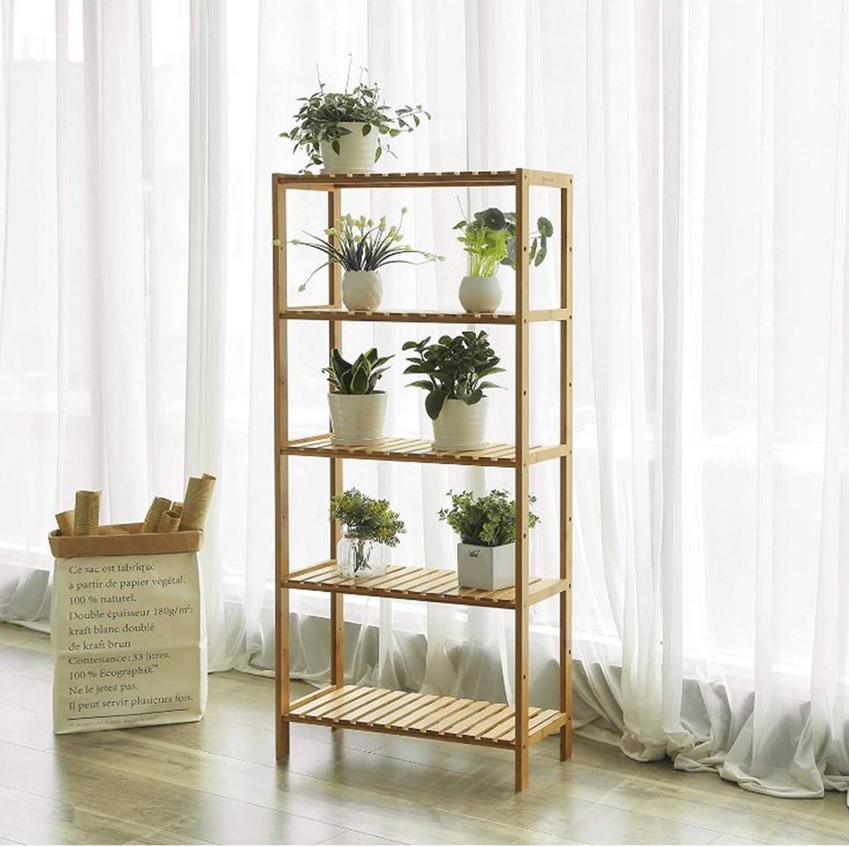 MAZAZU Badkamerrek Bruna - 30x9.5x132cm