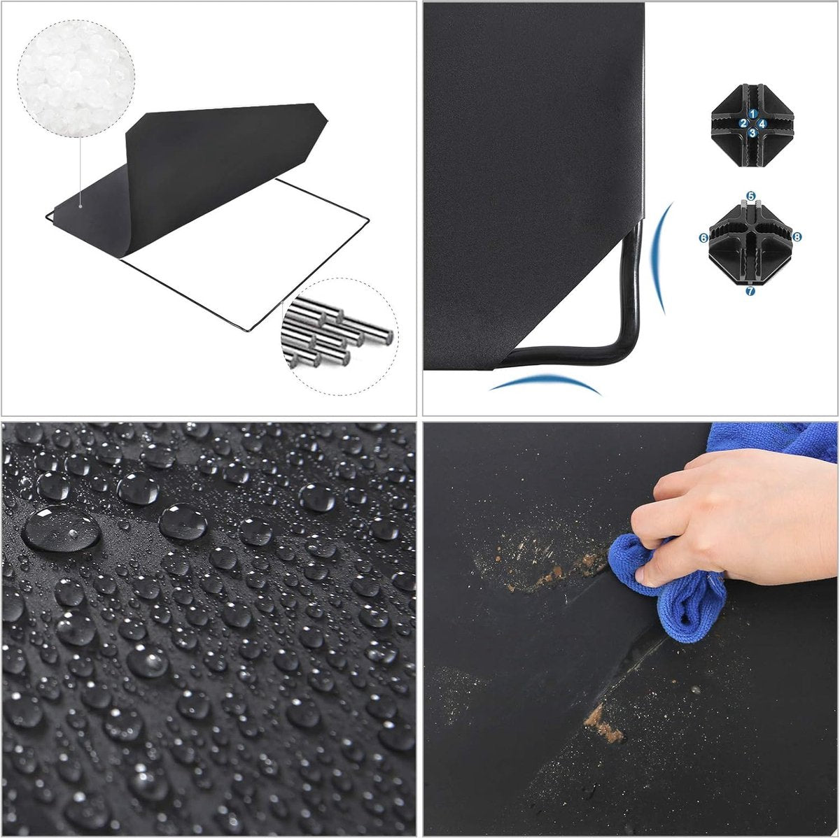 MAZAZU Opbergdozen Zwart Oliver