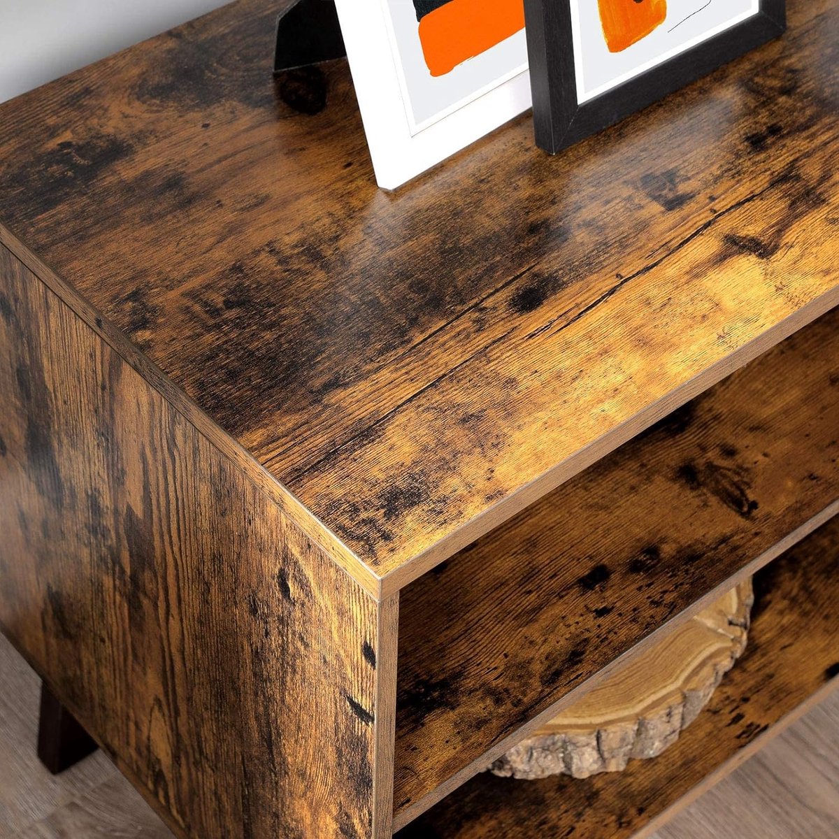 MAZAZU TV Meubel bruin Miller