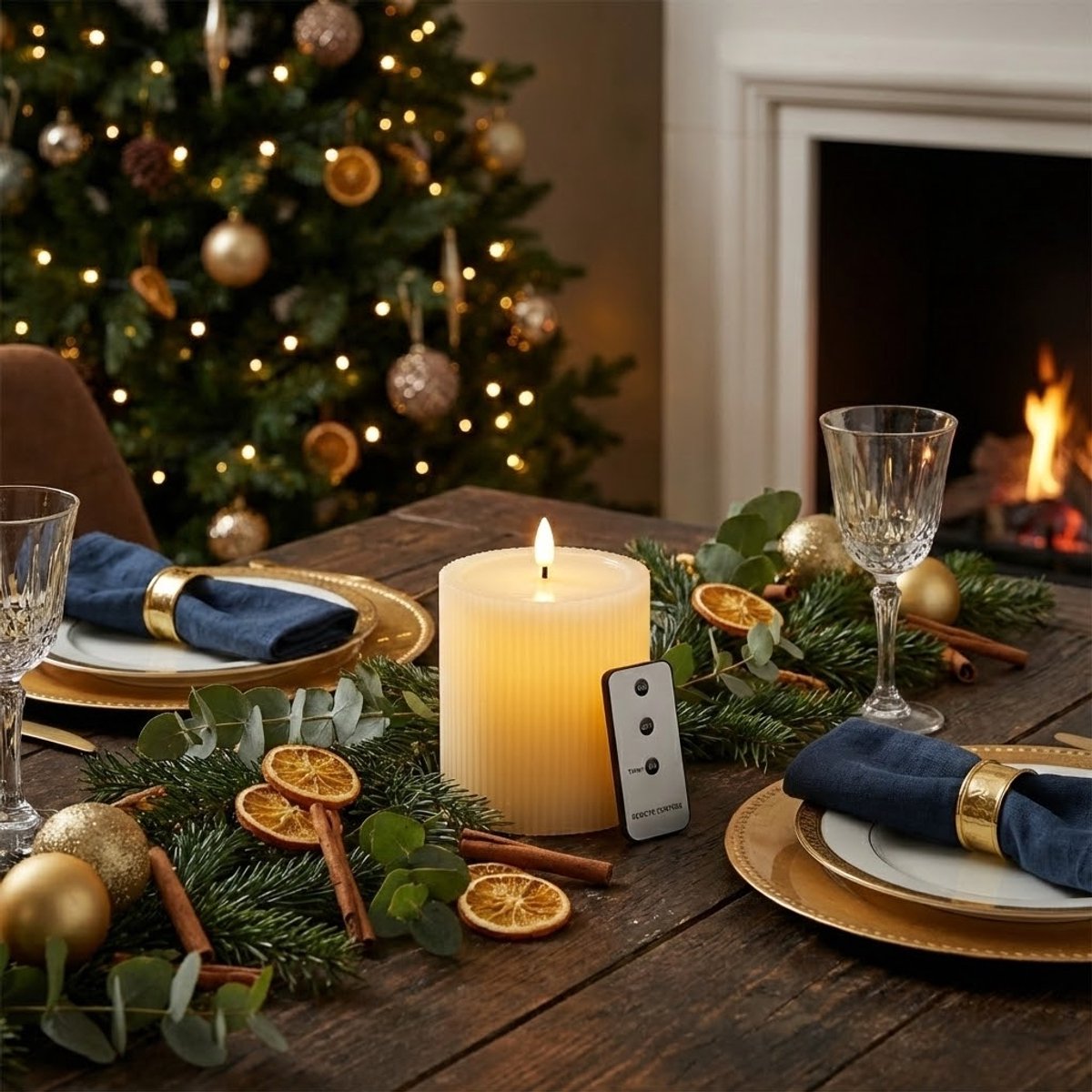 OMNIEXA Glow LED Stompkaars Crème - Ribbed Design - 12cm