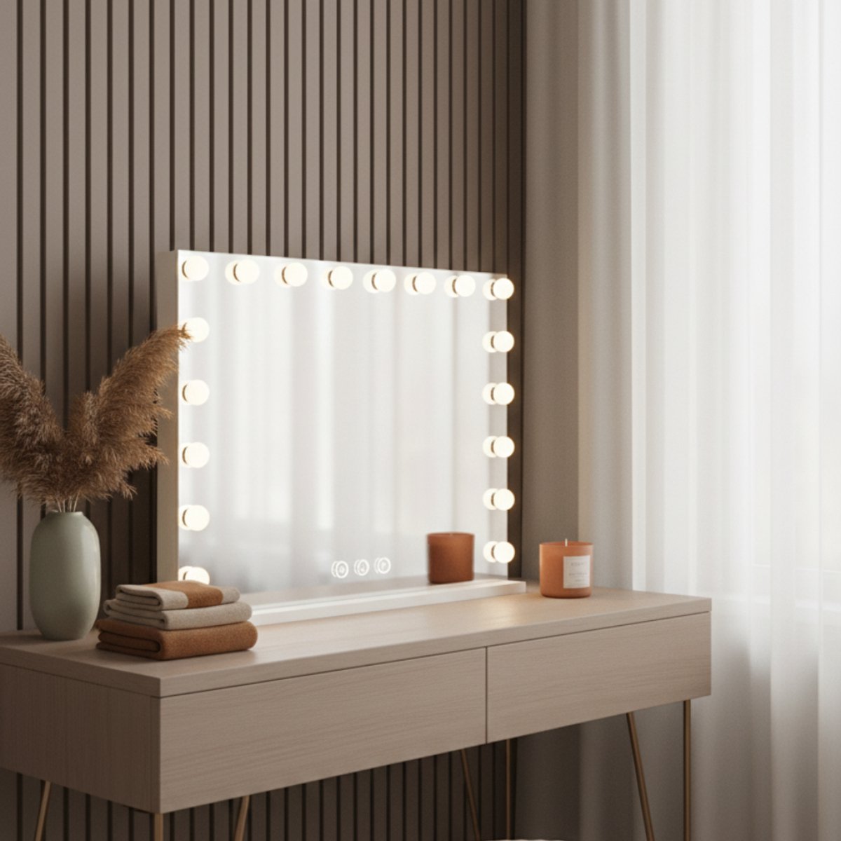 Hollywood spiegel Celine XL 80×60 cm
