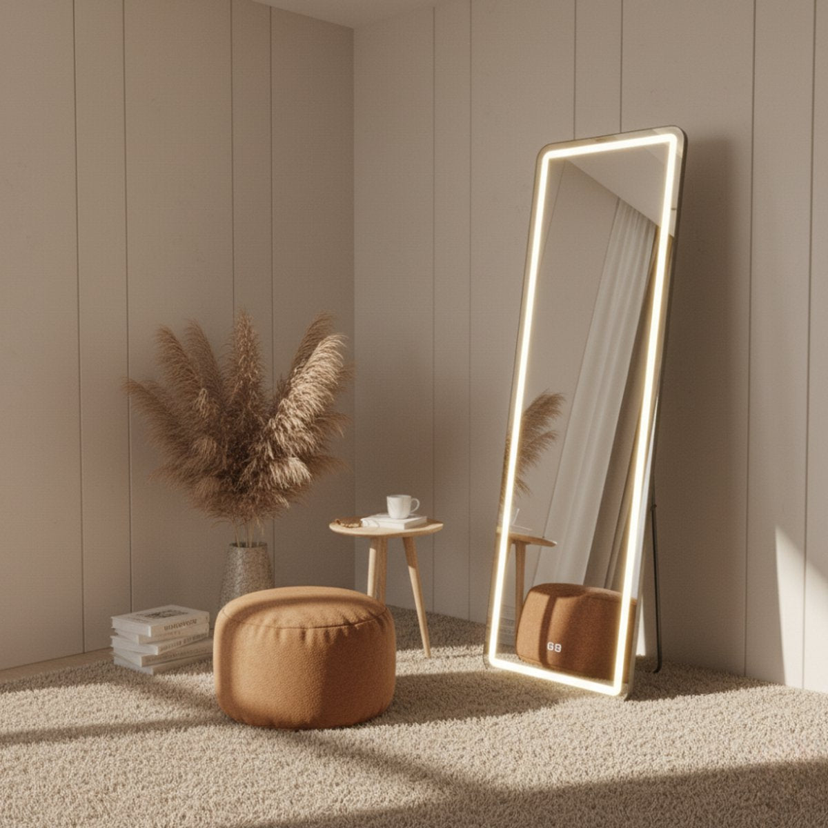 OMNIEXA LED spiegel staand Calyndor